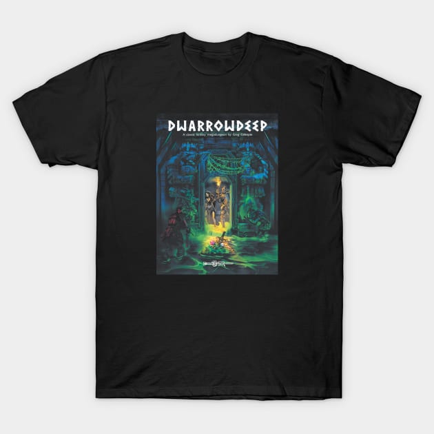 Dwarrowdeep Cover T-Shirt by Owlbear Fur Company